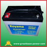 70ah 12V Deep Cycle Gel Battery for Solar Power System