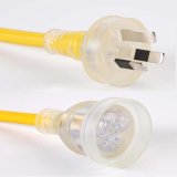 Australia Three Pins Extension Cord with SAA Certification