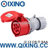 IP44 16A 7pole Waterproof Industry Coupler (QX746)