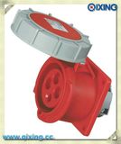 Cee/IEC 4p IP67 Three Phase 400V Industrial Panel Mounted Socket