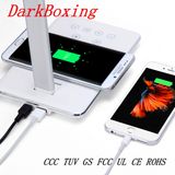 LED Light 5V Mobile Wireless Charger of Table Lamp No Strobe
