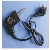 Plug Adjustable Bimetal Grill Thermostat for Water Heater Fry Pot Frying