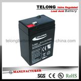 6V6ah Rechargeable Lead Acid Battery for Security Alram System