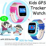 1.0'' Colorful Kids GPS Tracker Smart Watch with Multi-Languages (Y5)