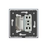 Livolo Swiss One Gang RoHS Wall Power Schuko Socket (VL-C7-C1CH-11)