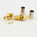 RF Adapter SMA Female Jack Connector Bulkhead Crimp for Rg58 Rg142 LMR195 3D-Fb Cable