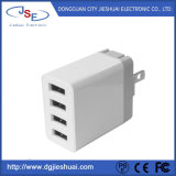 4 Ports Fast USB AC Charger Station with Us/Jp Plug