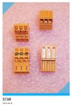 3.5mm 3 Pin/Way Green Pluggable Type Screw Terminal Block Connector