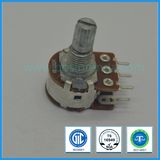 16mm Rotary Potentiometer Dual Gang with Metal Shaft B10k, B100k