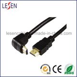 Right Angle HDMI Cable, 1.3 and 1.4V High Speed