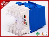 Press-fit CAT6 RJ45 Network Keystone Jack