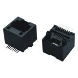 SMD Rj-45 Connector 8p8c Plastic PCB Connector