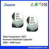 125º C 100UF 35V SMD Aluminum Electrolytic Capacitor Wholesale