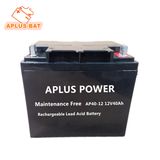AGM Sealed Mf Lead Acid UPS Power Solar Batteries 12V40ah