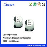 33UF 50V 6.3*7.7 Surface Mount High Frequency Capacitor