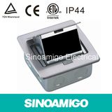 IP44 Floor Outlet Box Cable System Intlligent Building System Multi Purpose Receptable Floor Socket (SPU-5S)