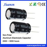 Non Polarized 16V 1000UF Capacitor Electrolytic