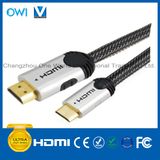 Metal Assembly HDMI 19pin Plug-Mini HDMI Plug Cable