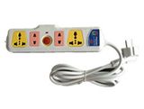 Movable Multi Function Colorful Extension Electrical Multiple Plug Socket