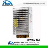 Constant Voltage 110V/ 220V AC to 5V DC 60W SMPS