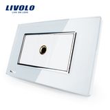 Livolo Home Computer TV Microphone Sound Micro Socket (VL-C391M1-81/82(TV))