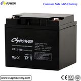 China Lead Acid Battery 12V45ah, for UPS/Alarm/Lighting