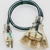 12/3 100-Feet Sjtw Yellow Heavy-Duty Lighted Extension Cord