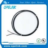 Round FTTH 1 Core Optcial Fiber Cable Drop Cable with Massager