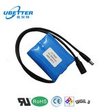 Rechargeable Lithium Ion Battery 12V 2600mAh Battery Pack Customized