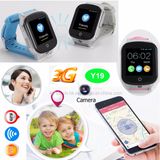 Big Touch Screen Adults 3G/WCDMA Network GPS Tracking Watch Y19