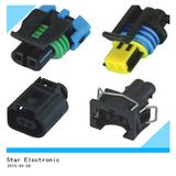 2 Pin Auto Plastic Electrical Connectors