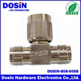 Two Female to One Male UHF Connector Adapter