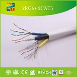 China Selling High-End Composite Cable 2RG6+2cat5e