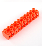 H Fixed Terminal Blocks (H2519-10) Orange Terminal Block