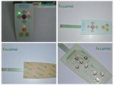 LED Backlighting Embossed Buttons Membrane Control Switch Overlay