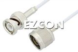 N Male to BNC Male Cable