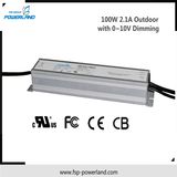 Ce Approved 100W 2.1A Outdoor Constant Current Dimmable LED Driver