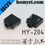 High Quolity 2.5mm Phone Jack/RCA Connector for Headhone/Earphone (Hy-204)