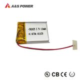 Kc/IEC/CB/UL Prove Lipolymer 401230 3.7V 110mAh Lipo Rechageable Battery