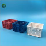 Electrical Wall Switch PVC Junction Box PVC Box Wire Box Plastic Fitting Box