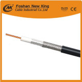 RG6 Coaxial Cable for CCTV CATV with Cu/CCS/CCA Conductor