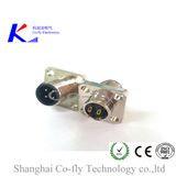 M12 Square Flange 2 3 4 5 6 8 12 17pin Socket Connector Connector