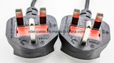 IEC 6FT Figure 8 Female UK 3 Prong AC Power Lead Cable Cord Minitor Computer Printer