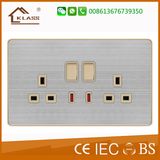 Double 13AMP Electrical Switch Socket