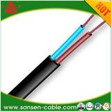 2 Cores Copper Conductor PVC Insulated H03vvh2-F Electrical Wire
