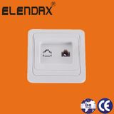 European Style RJ45 Socket (Internet numeric socket)