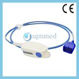 Nihon Kohden Tl-101t Adult Finger Clip SpO2 Sensor, 9pin, 1m