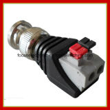 CCTV BNC Male Pressed Connector with Screwless Terminals
