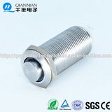 Qn12-D6 Rasied Head Locking Ring Metal Push Button switch