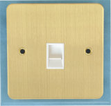 1 Gang Telephone Socket with Master